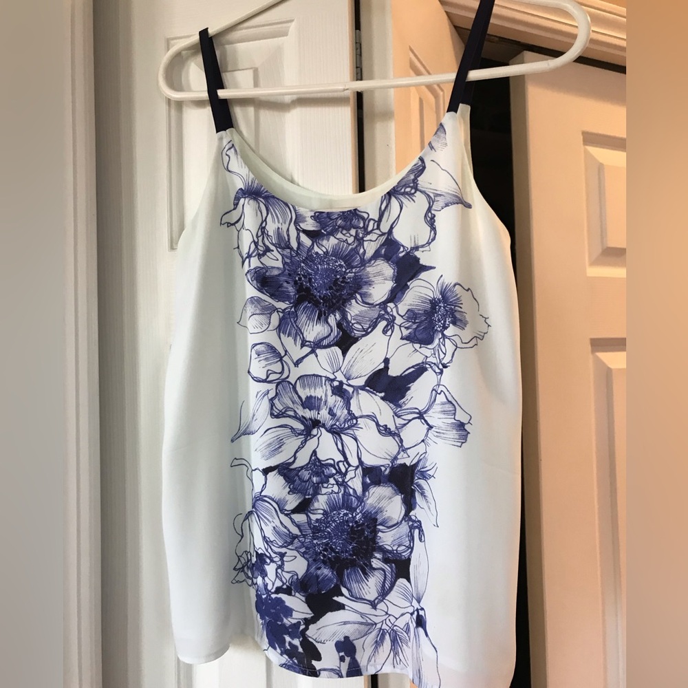 Floral Print Sleeveless Tank